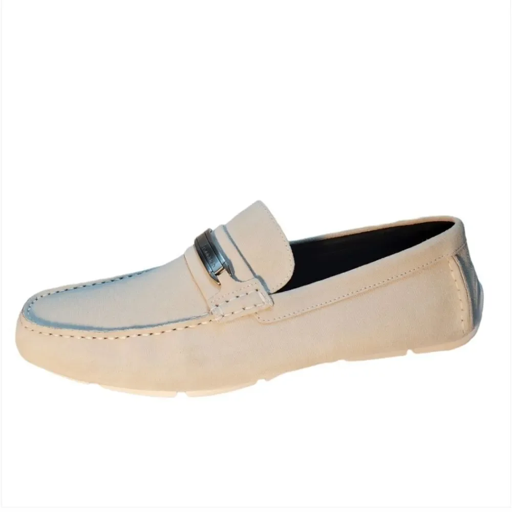 CALVIN KLEIN MEN'S KELTON DRESS CASUAL SUEDE LOAFERS SHOE
